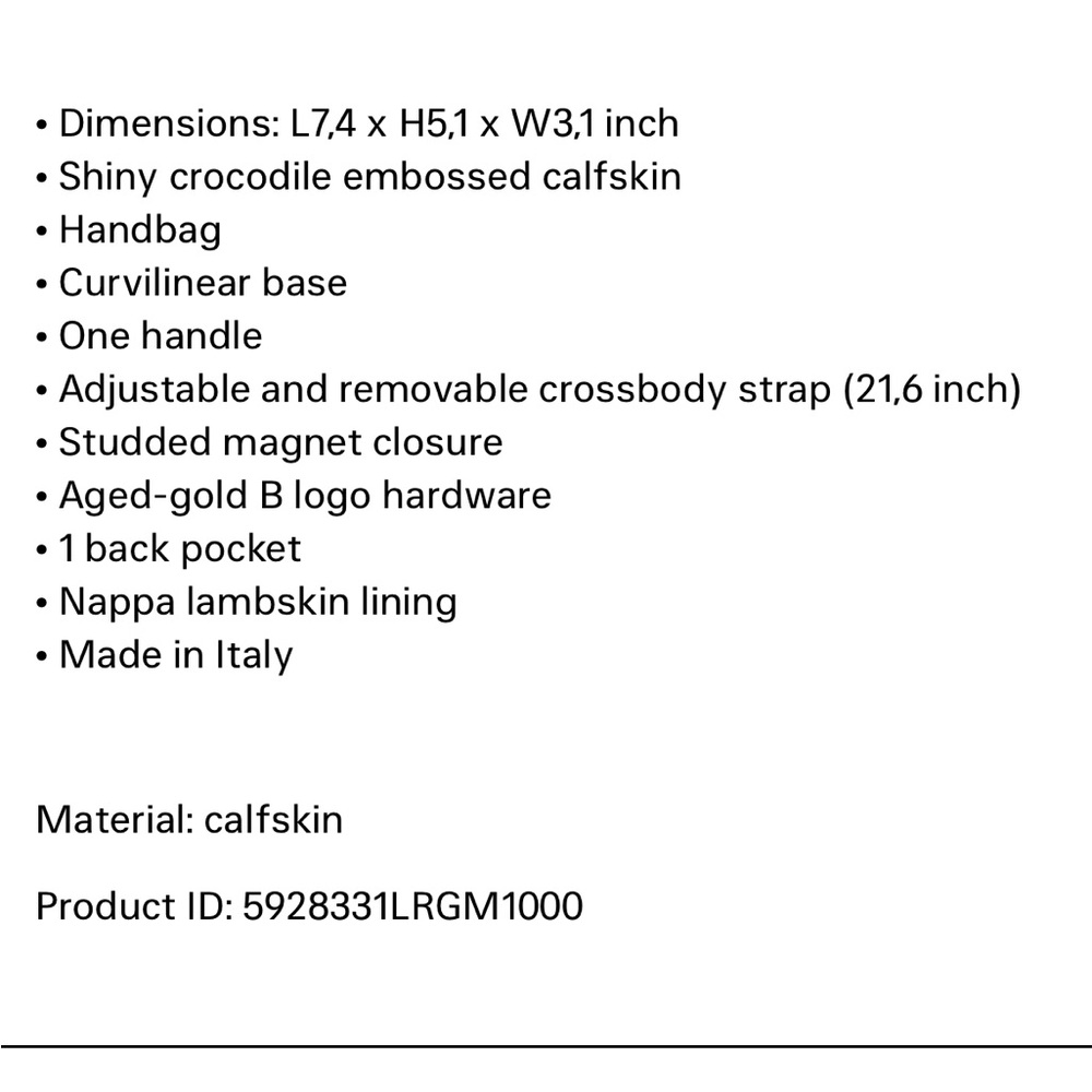 Balenciaga Black Mini Bag with Gold Hardware - Picture 6 of 6